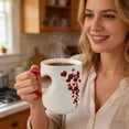 thumbnail image 4 of SLYNSHome Color Changing Heat Sensitive Magic Coffee Mug for Mom Mothers Day Gifts Red Ceramics Tea Cup Coffee Cups for Women Grandma, 4 of 9