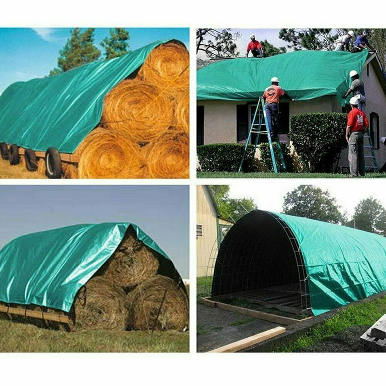 Black Waterproof Canvas Tarps