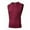 Wine, variant on Ohufall Men's Solid Color Tank Top Casual Stretchy Workout Sport Pullover Shirt Round Neck Sleeveless Breathable Bodybuilding Muscle Tops