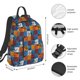 thumbnail image 2 of Disketp colorful plaid Dinosaur Mochila Ligera e Impermeable, Mochila de Día Resistente para Viajes, Senderismo y Uso Diario para Hombre y Mujer, 2 of 7