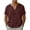 Wine, variant on cfhntfmh Men's Linen T-Shirts V Neck Casual Loose Beach Shirts Summer Lightweight Cotton Short Sleeve Basic Vacation Tops