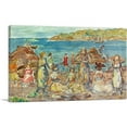 thumbnail image 1 of ARTCANVAS Beach Scene New England 1916 Canvas Art Print by Maurice Prendergast - Size: 26" x 18" (1.50" Deep), 1 of 9