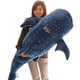 thumbnail image 2 of 50/100CM Nuevos juguetes de peluche de tiburón azul de dibujos animados Peces grandes Ballena Bebé Suave Animal Almohada Muñecas Niños Regalos de Cumpleaños, 2 of 4