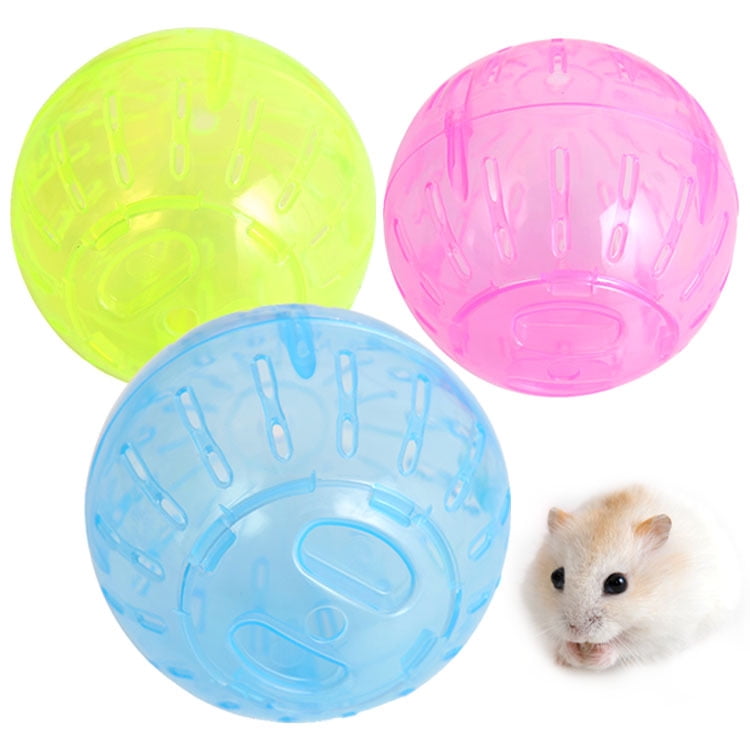 Pet Rodent Mice Jogging Hamster Gerbil Rat Small Run Exercise Play Ball Game Toy 