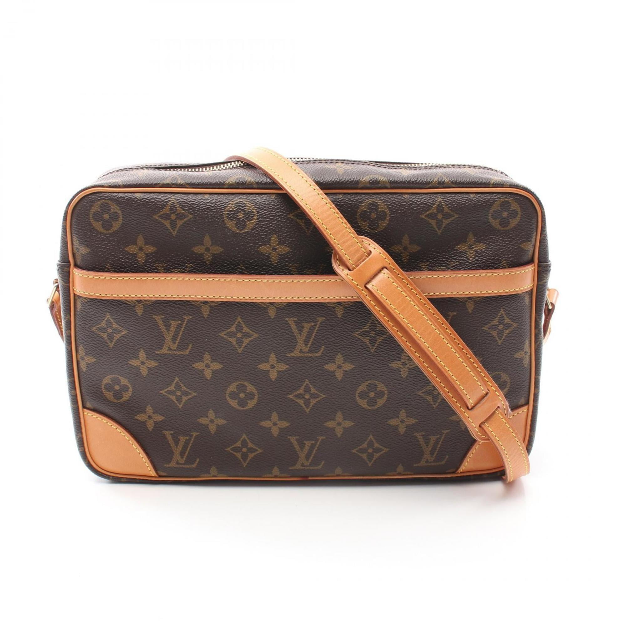 Pre-Owned Louis Vuitton Trocadero 30 Shoulder Bag Coated Canvas Leather Monogram... (Good)