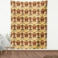 thumbnail image 3 of Ambesonne African Fabric by the Yard Upholstery, Turban Palms Cultural, 5 Yards, Multicolor, 3 of 4