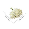 thumbnail image 3 of Clearance Under $5 Boovnll Fake Flowers - Fake Hydrangea Bouquet UV Resistant Lifelike Silk Flowers, No Fade, Fake Flowers for Wedding, Party, DIY Tables Centerpiece Decor, Artificial Flowers, 3 of 7
