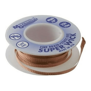 444 - SOLDER WICK #4 BLUE 2.54MM 25FT
