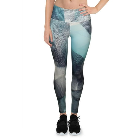 Under Armour Womens Fitness Workout Athletic Leggings Blue S