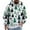 Mint Green, variant on SXcggal Men's Christmas Leisure Style Hoodie Christmas Print Pullover Hooded Long Sleeve Sweatshirt Loose Stylish Soft Men's Hoodie