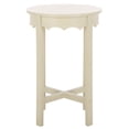 thumbnail image 2 of Safavieh Seraphina Traditional Wood Round End Table, Sand, 2 of 9