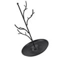 thumbnail image 1 of Jewelry Display Stand Metal Jewellery Tree Stand Tree Tower Rack Hanging Organizer for Earrings Necklaces Bracelets Watches and Rings, 1 of 7
