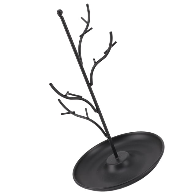 Jewelry Display Stand Metal Jewellery Tree Stand Tree Tower Rack Hanging Organizer for Earrings Necklaces Bracelets Watches and Rings