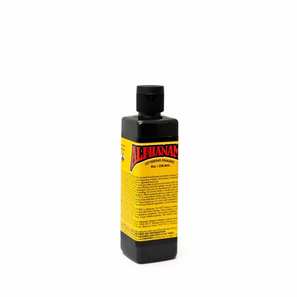 Alphanamel 8Oz Mckeags Black