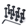 thumbnail image 1 of Loaded Boards Button Head Longboard Skateboard Hardware Bolt Pack w/Hex Tool (1.5 inch), 1 of 3