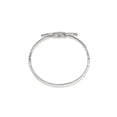 thumbnail image 4 of Gem & Harmony Stainless Steel LOVE Heart with Wings Bangle Bracelet for Women, 4 of 5