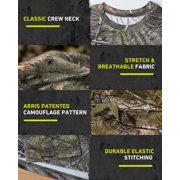 ARRIS Short Sleeve T-shirt for Men Comfortable and Breathable Sun Shirts Fashionable and Cool Mens Shirts-L
