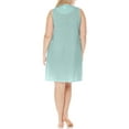thumbnail image 2 of EZI Women's Plus Cotton-rich Sleeveless Nightgown, 2 of 7