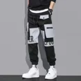 thumbnail image 2 of Pantalones Cargo Apilados Para Hombre Otoño Pantalones Para Hombre Joggers Moda Ajuste Regular Vintage Nailon Suelto Calle Casual Lujo Emo Algodón, 2 of 5