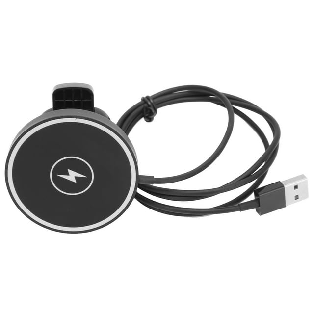 Cargador De Coche Inalámbrico Magnético Inalámbrico, Soporte De Cargador De Coche Inalámbrico Rápido De 15W Con Abrazadera De Ventilación De Aire Para 12 13