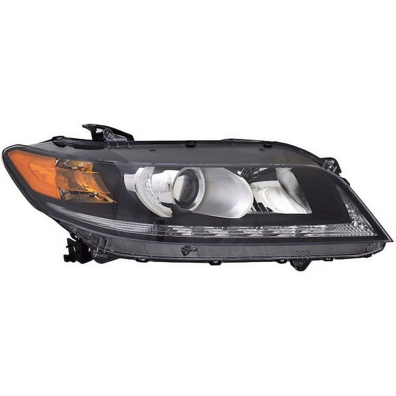 Right Headlight Assembly - Compatible with 2013 - 2015 Honda Accord EX-L Coupe 3.5L V6 2014
