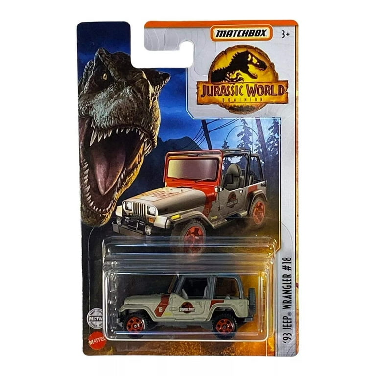 SF・ファンタジー・ホラー Mattel Matchbox 1:18 Jeep Wrangler Matchbox Jurassic Park Jurassic World Jeep Wrangler 29, 1:18