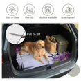 thumbnail image 6 of Universal Car Trunk Mat 37"x54", Halloween Floral Waterproof Cargo Liner, Non-Slip Durability Cargo Mat, Fall Country Spooky Branches Plants Purple All Weather Rear Trunk Protector for Car SUV, 6 of 9