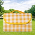 thumbnail image 6 of oshhnii Picnic Fashion Folding 78.74inchx78.74inch for Park BBQ Spring Yellow, 6 of 8