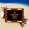 thumbnail image 5 of Genreen Large Picture Hanging Strips Heavy Duty - 40x Strips(20 Pairs), Wall Hanging Advesive Strips for Damage-Free Picture Hanger, Mounting of Photos, Frames, and Wall Decor, 5 of 8