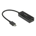thumbnail image 2 of StarTech.com USB C to DisplayPort Adapter, 8K/5K/4K USB Type C to DP 1.4 Alt Mode Video Converter, HBR3/DSC/HDR, 8K 60Hz, Thunderbolt 3 Compatible DisplayPort 1.4 Monitor Display Adapter - 8K USB-C to DP Adapter (CDP2DP14B) - Adaptateur DisplayPort - 24 Broches USB-C (m) vers DisplayPort (F) - Thunderbolt 3 / DisplayPort 1.4 - support 1080p,, 2 of 4