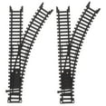 thumbnail image 1 of 1 par de piezas de repuesto para tren de juguete, paquete de expansión de vías de tren para niños pequeños, vías de ferrocarril de plástico, sistemas ferroviarios, juguete educativo para niños, 1 of 8
