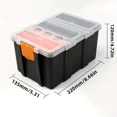 thumbnail image 1 of Boîte de Rangement à Vis Multi-Compartiments Boîte à Pièces Portable Boîte à Outils de Rangement Matériel Boîte de Réparation de Garage Boîte en Plastique B, 1 of 6
