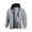 Light Gray, variant on Wutalume Men's Solid Color Zipper Sweatshirt, Sports Large Size Casual Sweatshirt Jacket for Men, Designed for Comfort and Mobility, Great for Everyday and Athletic Wear,Black L