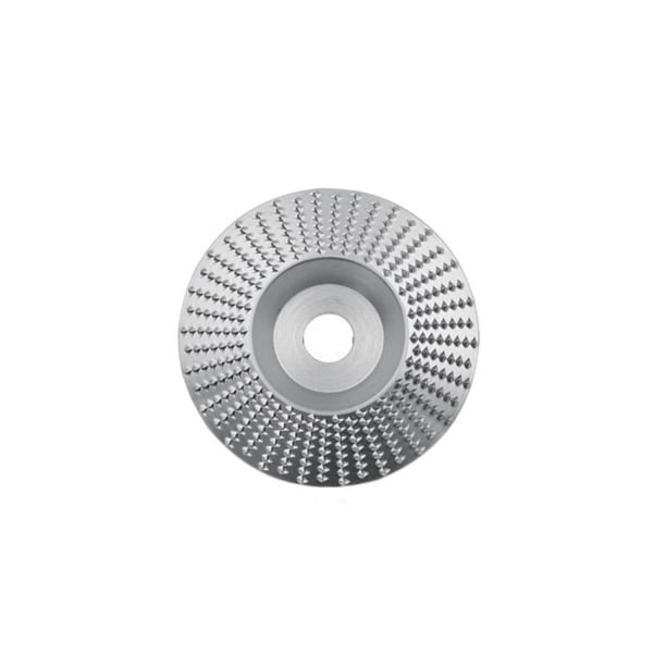 Reemplazo de disco de molienda de madera, herramienta de pulido profesional, discos abrasivos de carpintero, rueda giratoria de lijado, pieza de Herramientas manuales y eléctricas Plata oblicua 100mm sweethay TO009490-01