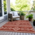 thumbnail image 6 of Addison Rugs Chantille Indoor/Outdoor Transitional Southwest Red Washable Rectangle Rug, 3' x 5', 6 of 6