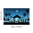 thumbnail image 2 of TIELUTT Christmas Decoration Banner Creates A Warm Holiday Atmosphere Colorful Enhances Table Runners for Parties Home Banner Bunting Banner Cake Topper Triangular Flag Patch Happy Valentine Banner f, 2 of 4