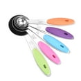 thumbnail image 4 of Juego de 10 tazas y cucharas medidoras Tazas y cucharas para hornear con escala, 4 of 11