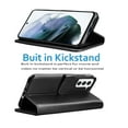 thumbnail image 3 of Galaxy S22+ 6.6" Case, Galaxy S22+ 6.6" Wallet Case, Galaxy S22+ 6.6" Leather Case, Tekcoo PU Leather Folio Flip Cover Magnetic Closure TPU Shockproof Protective Case Kickstand Strap -Black, 3 of 11
