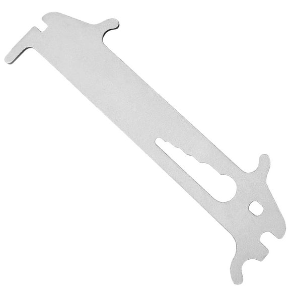 Chain Checker 7-IN-1 Bike Chain Checker Chain Hook Bolt Measurement Chains Wear Indicator Cycling Chain Tool Presta Valve Core Extender Installation Removal Tool