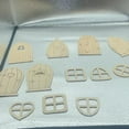 thumbnail image 2 of 48 Pcs Kit de Bricolage Porte de Jardin en Bois Porte de Fée Porte de Fée Mini Porte Vierge, 2 of 7