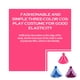 thumbnail image 4 of Capa Amigable con la Piel Fibra de Poliéster Adultos Niños Túnica con Capucha Manto de Moda Superficie Lisa con Hebilla Fiestas Temáticas Prendas para la parte del cuerpo Violeta 150cm Guardurnaity AP011490-10, 4 of 6
