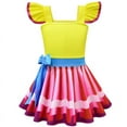 thumbnail image 7 of Little Girls Nancy Costumes Dress Up With Butterfly Wings And Mask Halloween Birthday Dress, 7 of 7