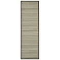 thumbnail image 5 of SAFAVIEH Natural Fiber Urban Striped Sisal Runner Rug, Teal/Brown, 2'6" x 8', 5 of 9