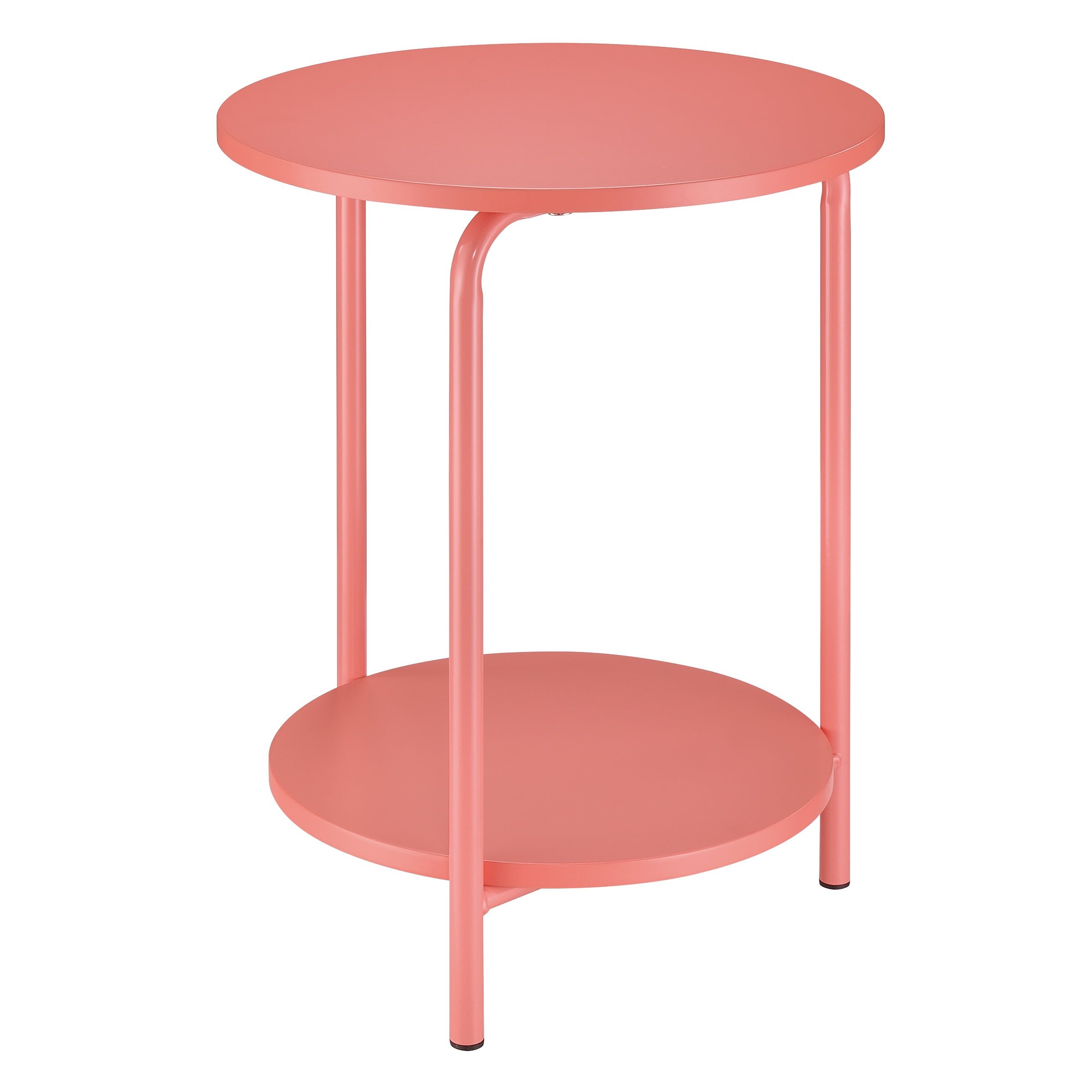 coral outdoor end table