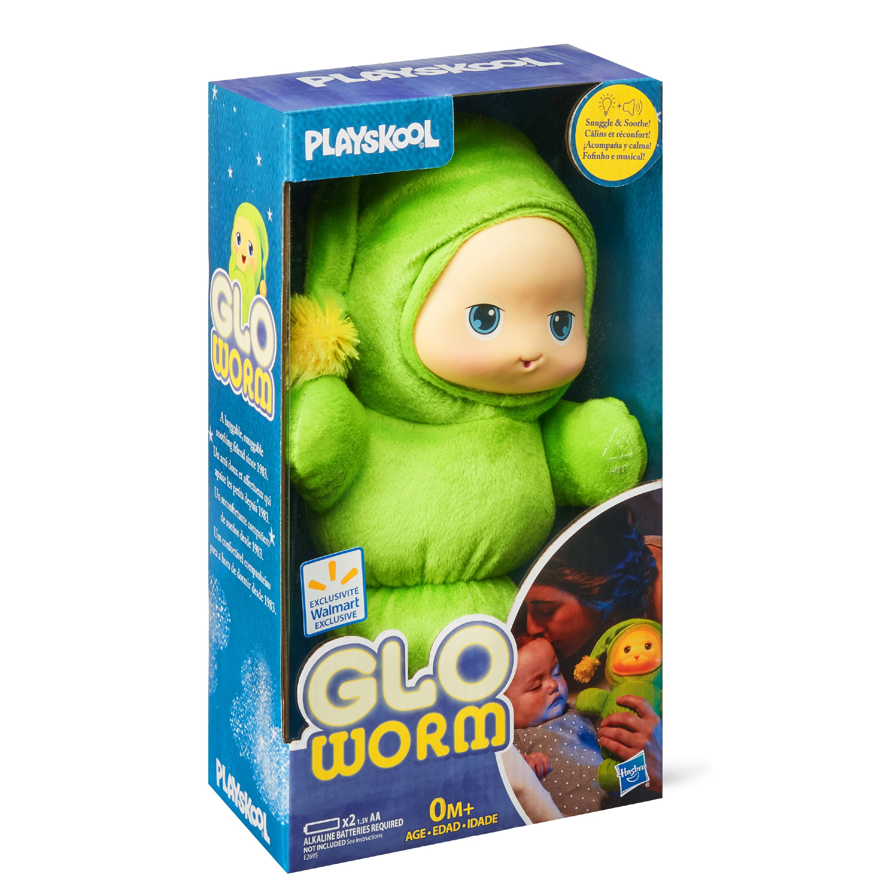 Playskool Classic Glo Worm Plush Toy 