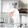 thumbnail image 6 of Vertical Blind Repair Tabs 10PCS, Adhesive Blind Vane Replacement, Clear Peel & Stick Repair for Torn or Damaged Vertical Blinds, Quick DIY Fix for Home, Office, Apartments, 6 of 9