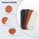 thumbnail image 2 of PU Leather Bottom Shaper for Bag, 4 Pcs Crochet Bottom Shapers with Holes, Oval Knitted Bottom Shaper 30x10cm/12x4 Inch for Handbags Shou, 2 of 5