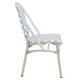 thumbnail image 3 of Furniture of America Tropaz Aluminum Patio Side Chair-Set of 2, Gray, 3 of 9