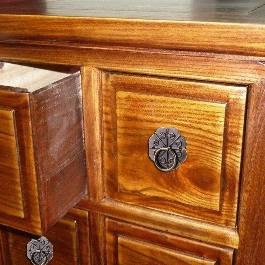 Solides Poignées de porte et poignées Home tiroirs Armoire Bois tire Hardware 10 pcs 