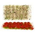 thumbnail image 6 of Raindrops 2Boxes DIY Miniature Flower Cluster for Model Building and Train Layout in Red and Pink, 6 of 8